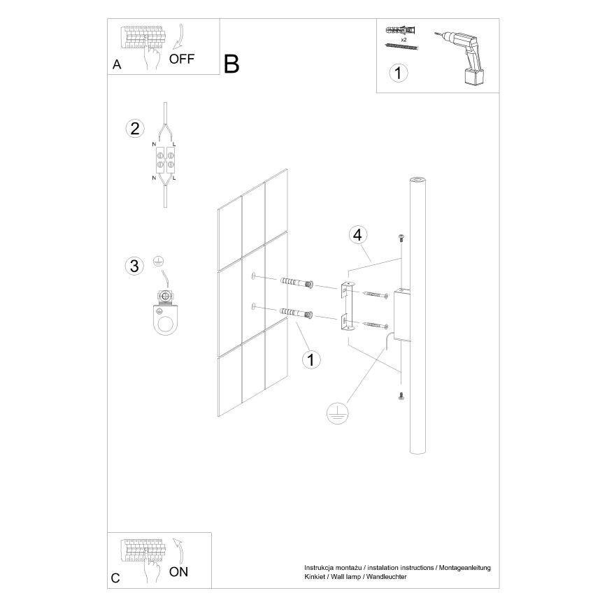 Vägglampa PASTELO 2xG9/8W/230V röd