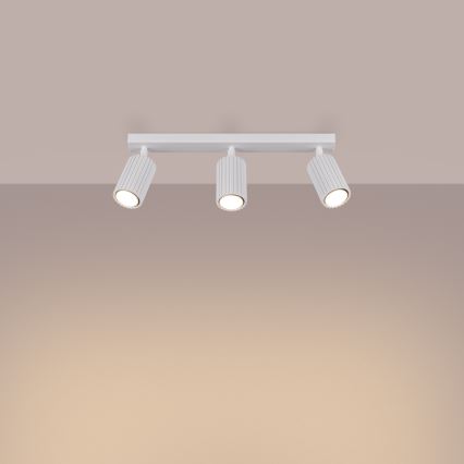Spotlight KARBON 3xGU10/10W/230V vit