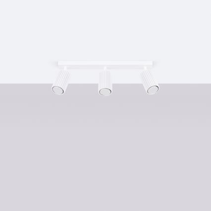 Spotlight KARBON 3xGU10/10W/230V vit