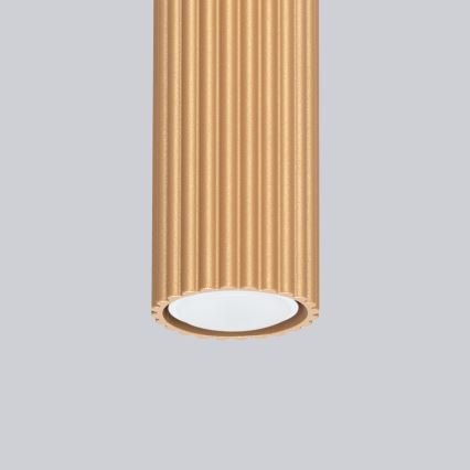 Spotlight KARBON 1xGU10/10W/230V 10 cm guld
