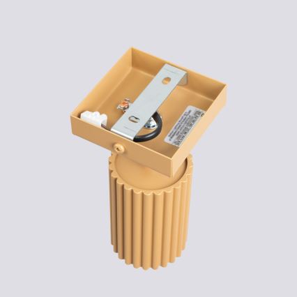 Väggspotlight KARBON 1xGU10/10W/230V guld