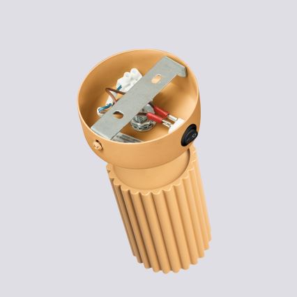 Väggspotlight KARBON 1xGU10/10W/230V guld