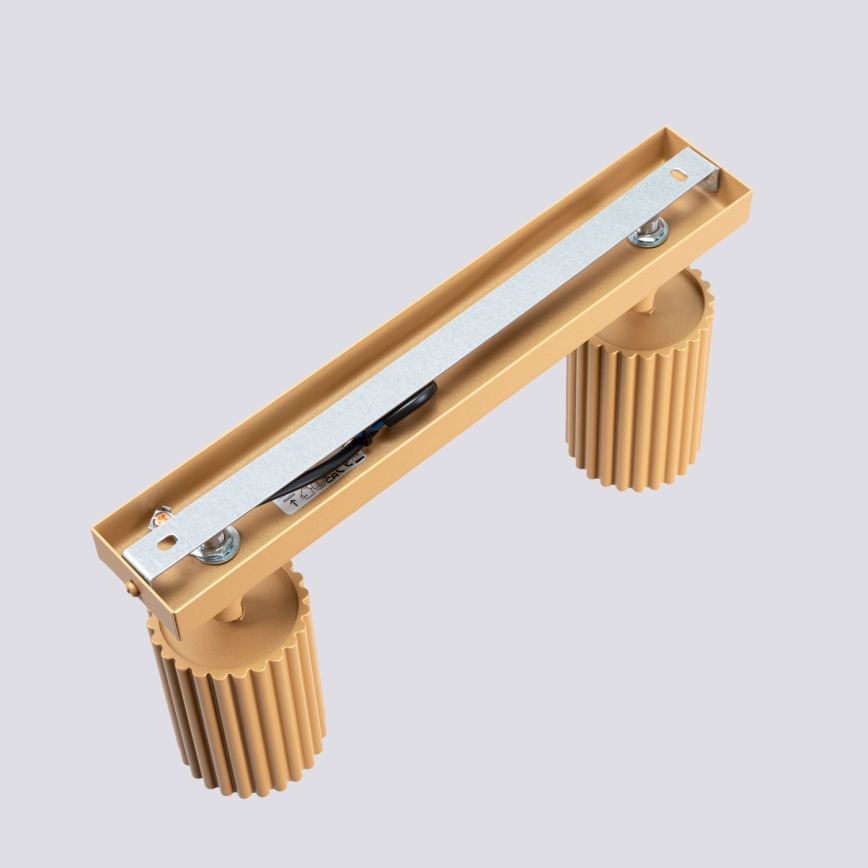 Spotlight KARBON 2xGU10/10W/230V guld