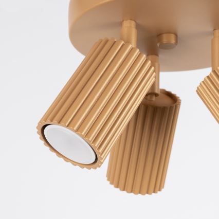 Spotlight KARBON 3xGU10/10W/230V guld