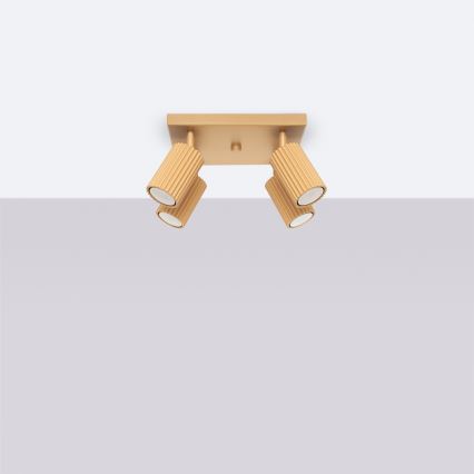 Spotlight KARBON 4xGU10/10W/230V guld