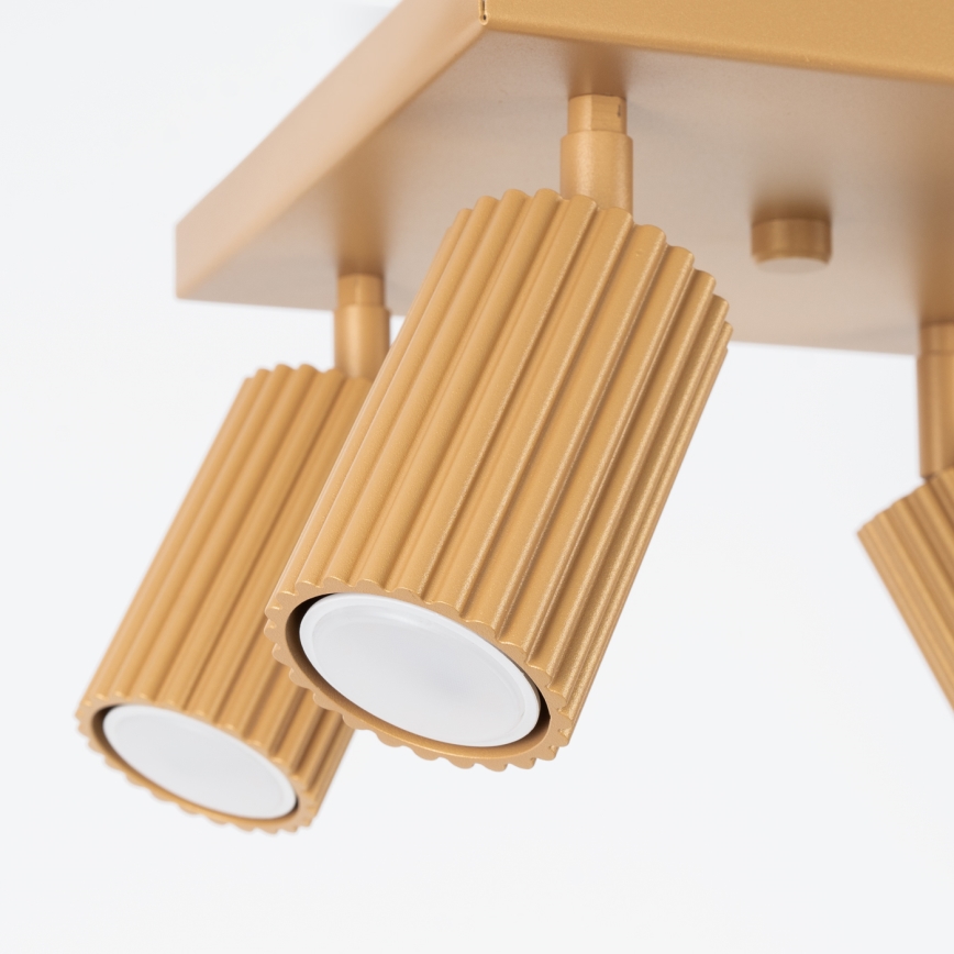 Spotlight KARBON 4xGU10/10W/230V guld