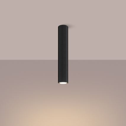 Spotlight KARBON 1xGU10/10W/230V 40 cm svart