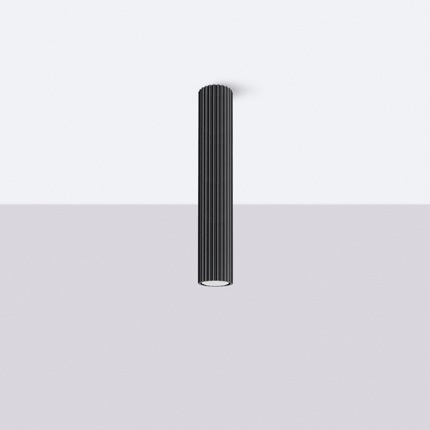 Spotlight KARBON 1xGU10/10W/230V 40 cm svart