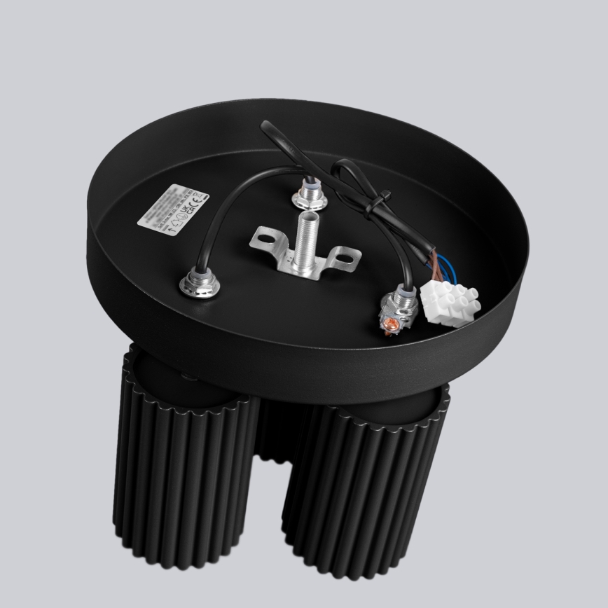 Spotlight KARBON 3xGU10/10W/230V svart