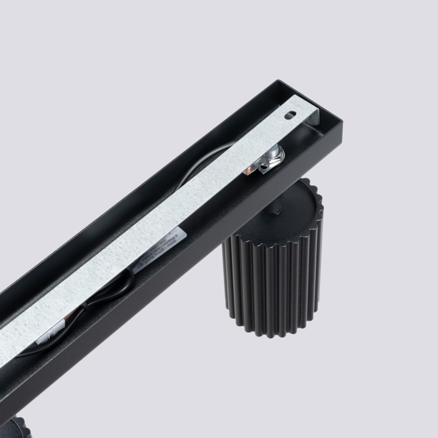 Spotlight KARBON 6xGU10/10W/230V svart