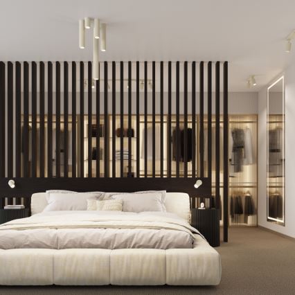 Spotlight KARBON 2xGU10/10W/230V grädde