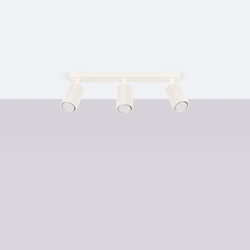 Spotlight KARBON 3xGU10/10W/230V grädde