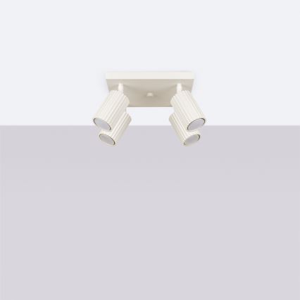 Spotlight KARBON 4xGU10/10W/230V grädde