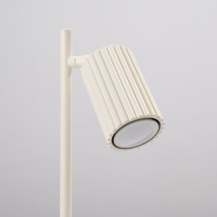 Bordslampa KARBON 1xGU10/10W/230V grädde