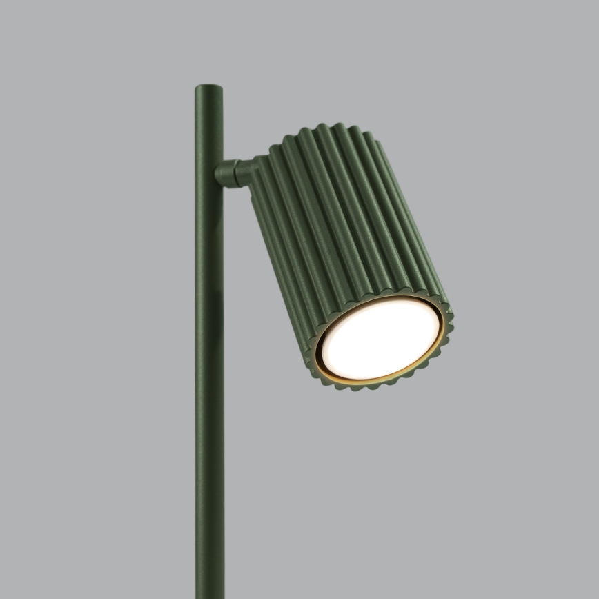 Bordslampa KARBON 1xGU10/10W/230V grön