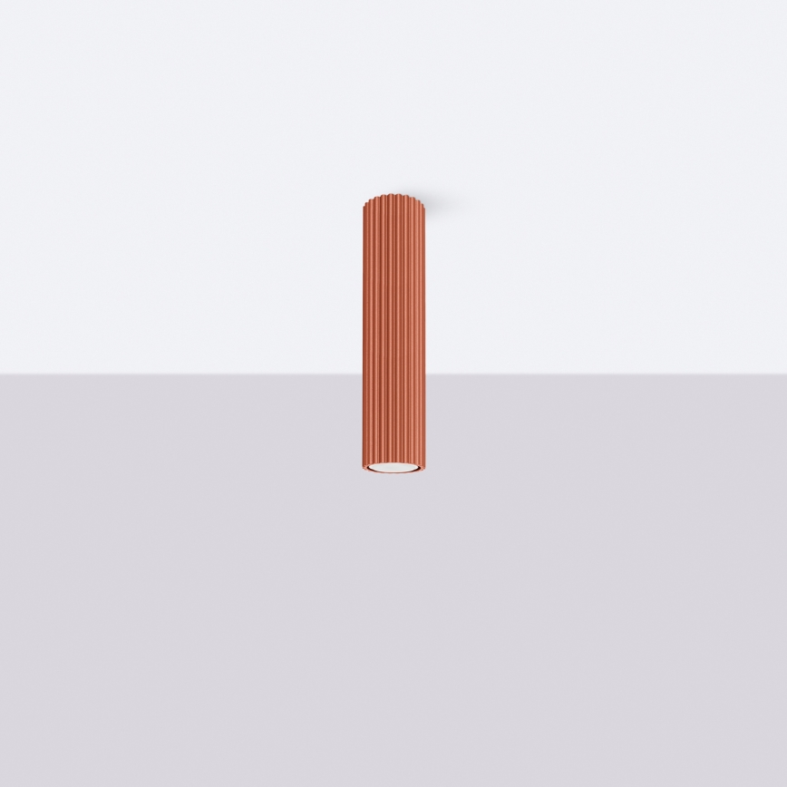 Spotlight KARBON 1xGU10/10W/230V 30 cm röd