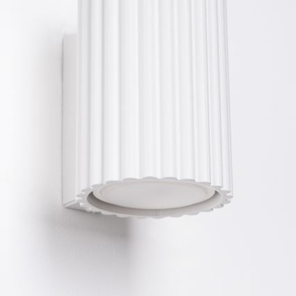 Vägglampa KARBON 1xGU10/10W/230V vit