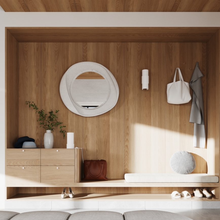 Vägglampa FLASH 2xE27/15W/230V vit