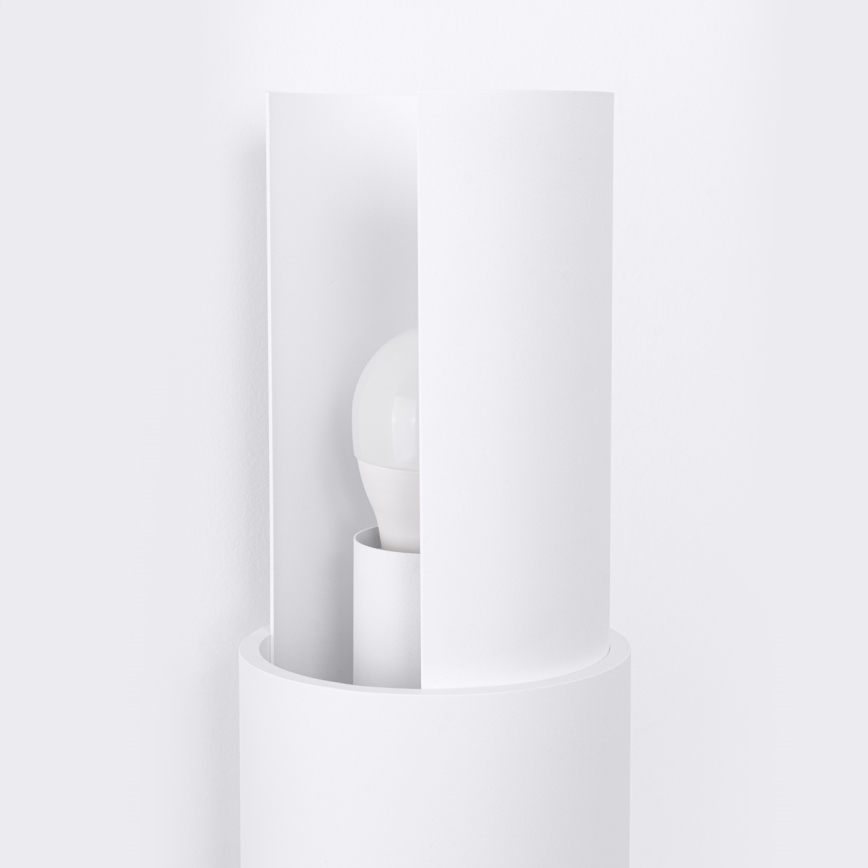 Vägglampa FLASH 2xE27/15W/230V vit