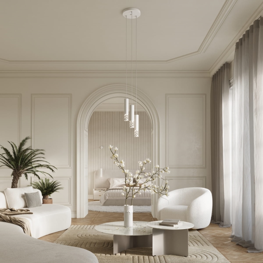 Vägglampa LIRO 1xGU10/10W/230V vit