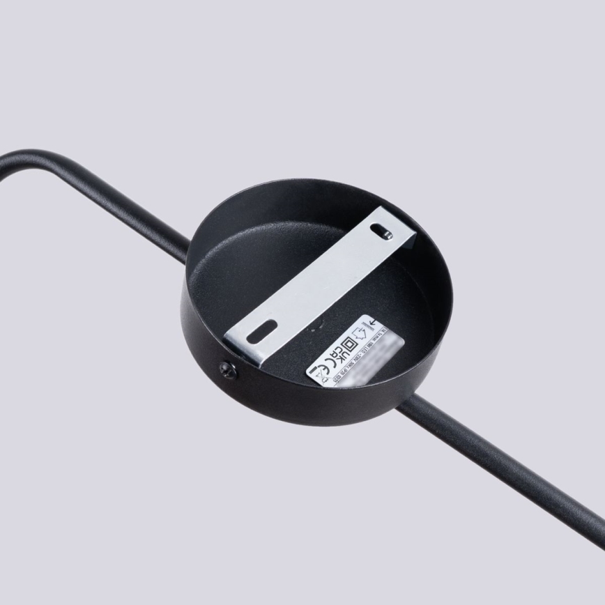 Vägglampa NOX 1xE14/10W/230V svart