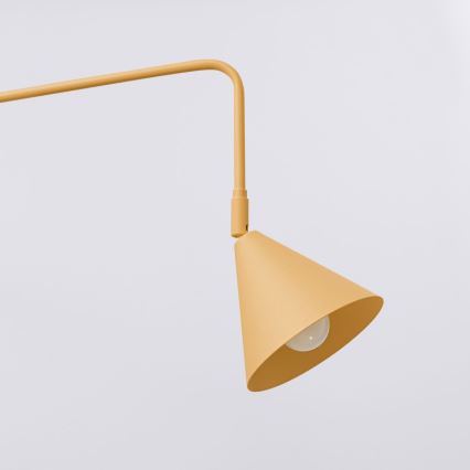 Vägglampa NOX 1xE14/10W/230V guld