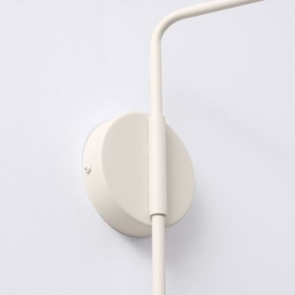 Vägglampa NOX 1xE14/10W/230V grädde