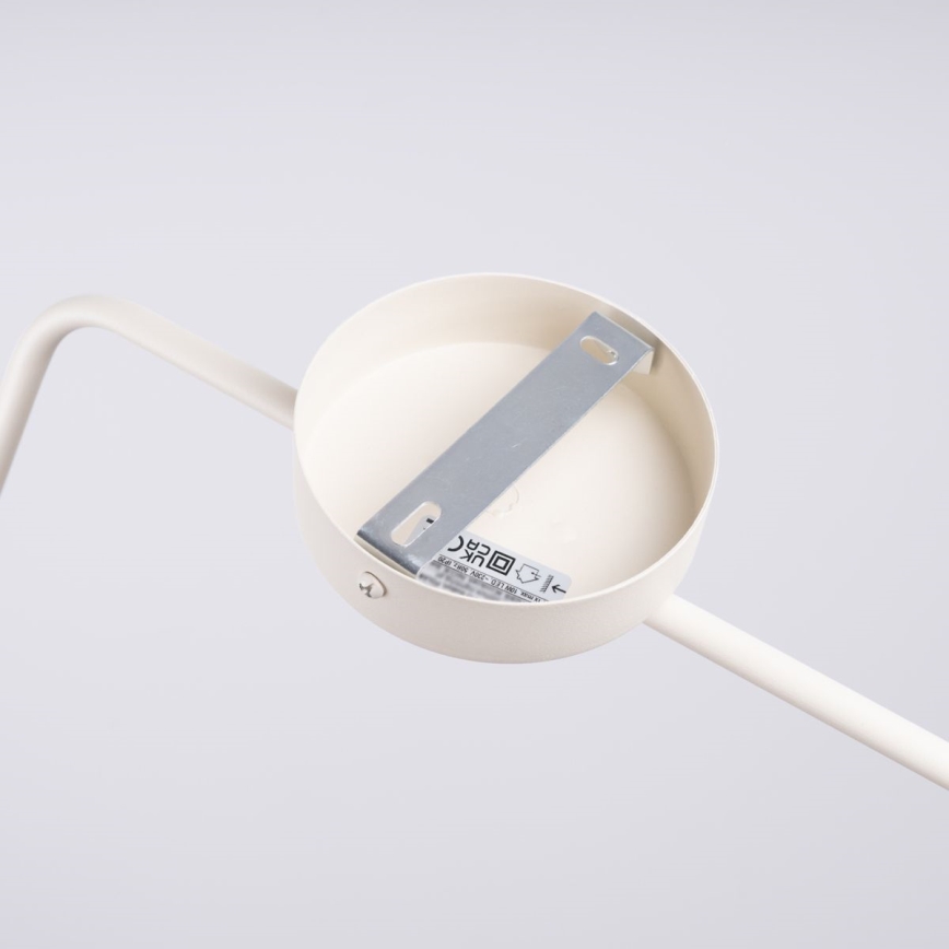 Vägglampa NOX 1xE14/10W/230V grädde