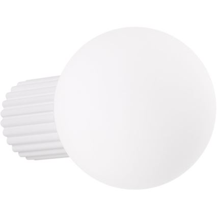 Vägglampa för badrum HALO 1xG9/8W/230V diameter 12 cm IP44 vit