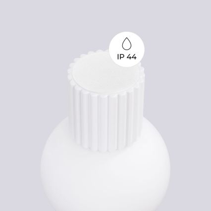 Vägglampa för badrum HALO 1xG9/8W/230V diameter 12 cm IP44 vit