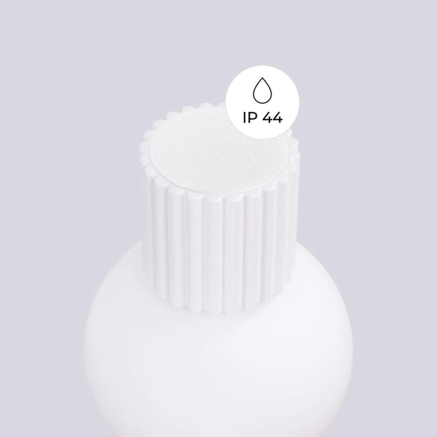 Vägglampa för badrum HALO 1xG9/8W/230V diameter 12 cm IP44 vit