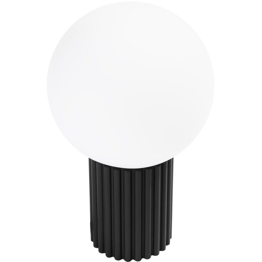 Bordslampa HALO 1xG9/8W/230V diameter 12 cm svart