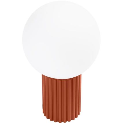 Bordslampa HALO 1xG9/8W/230V diameter 12 cm orange