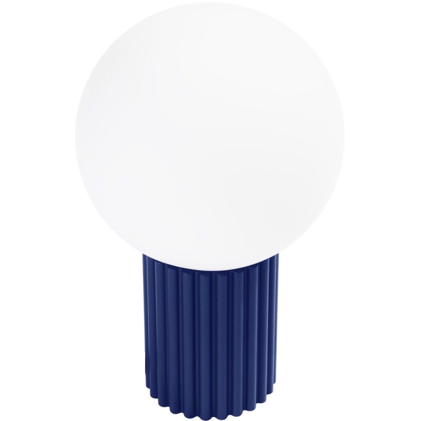 Bordslampa HALO 1xG9/8W/230V diameter 12 cm blå