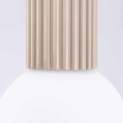 Badrum takbelysning HALO 1xG9/8W/230V diameter 12 cm IP44 beige