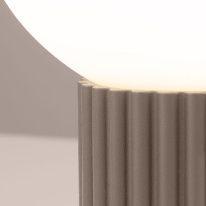 Bordslampa HALO 1xG9/8W/230V diameter 12 cm beige