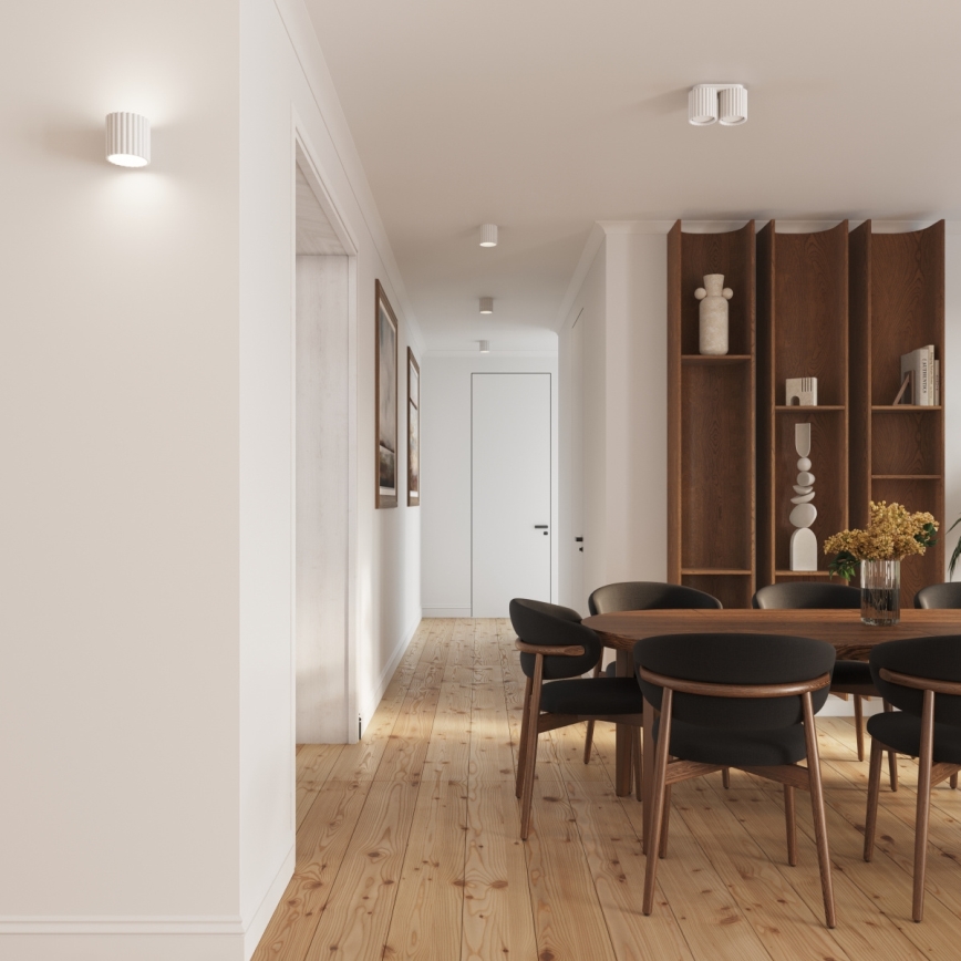 Vägglampa AURA 1xG9/10W/230V vit