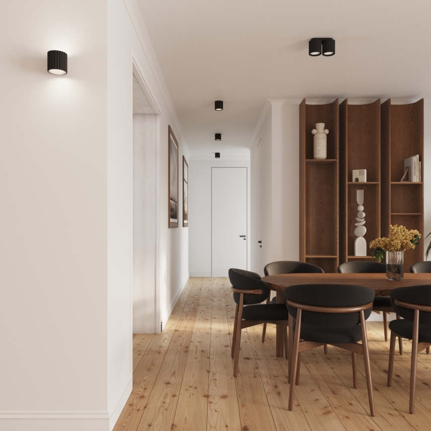 Vägglampa AURA 1xG9/10W/230V svart