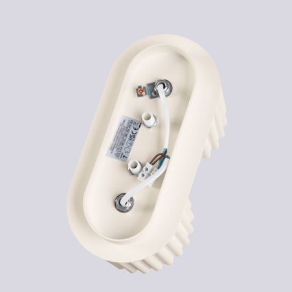 Spotlampa AURA 2xGU10/10W/230V krämfärgad