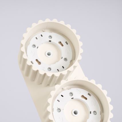 Spotlampa AURA 2xGX53/10W/230V krämvit