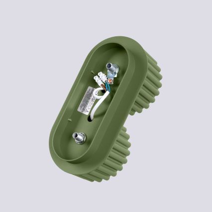 Spotlampa AURA 2xGX53/10W/230V grön