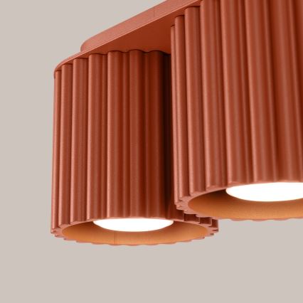 Spotlampa AURA 2xGU10/10W/230V, orange