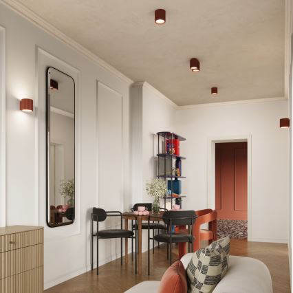 Vägglampa AURA 1xG9/10W/230V orange