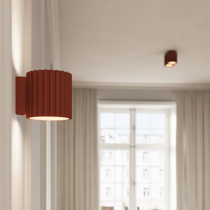 Vägglampa AURA 1xG9/10W/230V orange