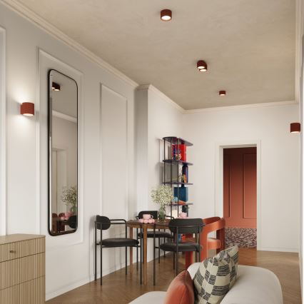 Spotlampa AURA 1xGX53/10W/230V 6 cm orange