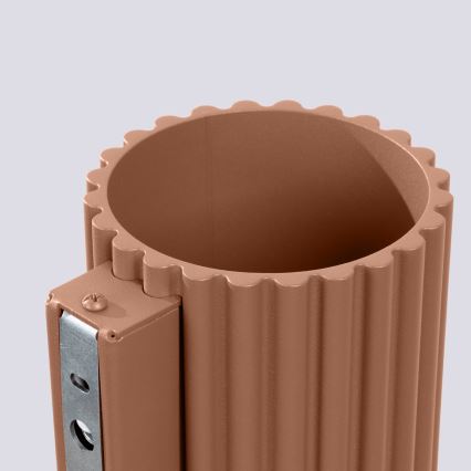 Vägglampa AURA 1xG9/10W/230V brun