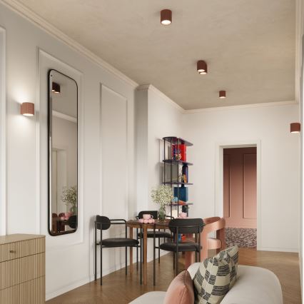 Vägglampa AURA 1xG9/10W/230V brun