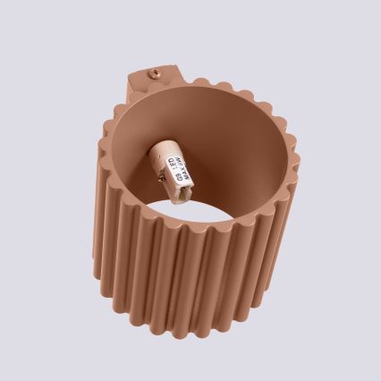 Vägglampa AURA 1xG9/10W/230V brun