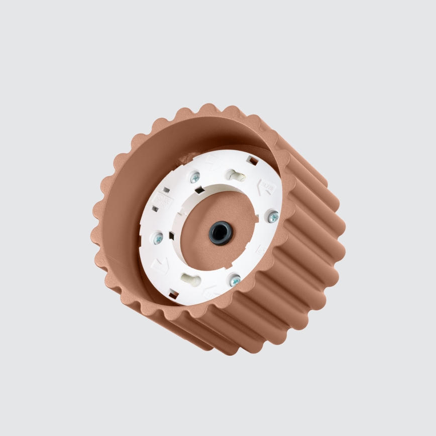 Spotlampa AURA 1xGX53/10W/230V, 6 cm, brun