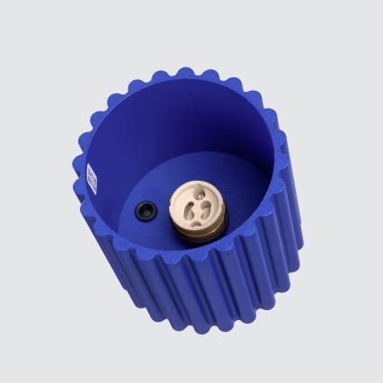 Spotlampa AURA 1xGU10/10W/230V 10 cm blå